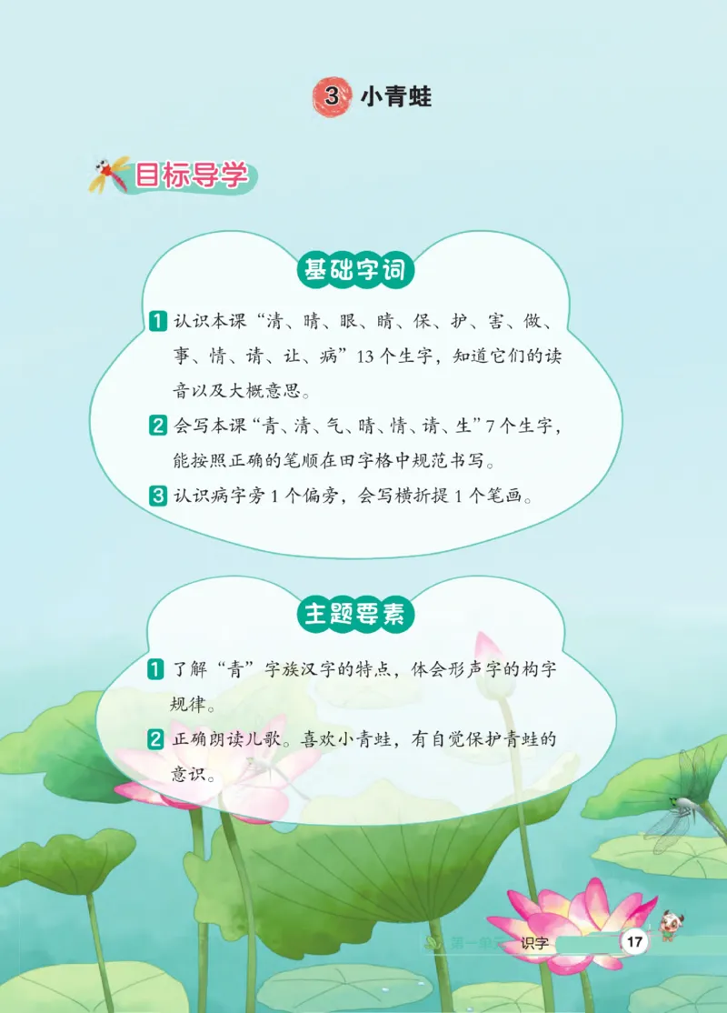 《点拨》23春语文1年级下册（RJ）_一年级上下册资料_小学一年级学习资料-25年更新版_1-02、小学一年级语文下册_3-6-2-2、练习题、作业、专项、试卷_部编（人教）版_电子册类