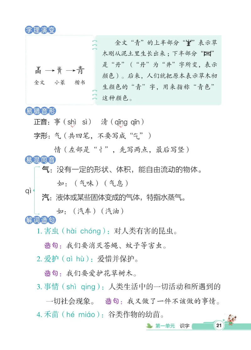 《点拨》23春语文1年级下册（RJ）_一年级上下册资料_小学一年级学习资料-25年更新版_1-02、小学一年级语文下册_3-6-2-2、练习题、作业、专项、试卷_部编（人教）版_电子册类