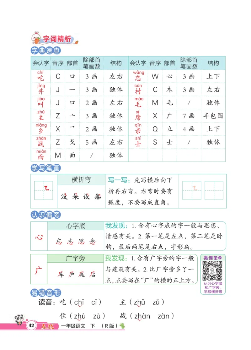 《点拨》23春语文1年级下册（RJ）_一年级上下册资料_小学一年级学习资料-25年更新版_1-02、小学一年级语文下册_3-6-2-2、练习题、作业、专项、试卷_部编（人教）版_电子册类