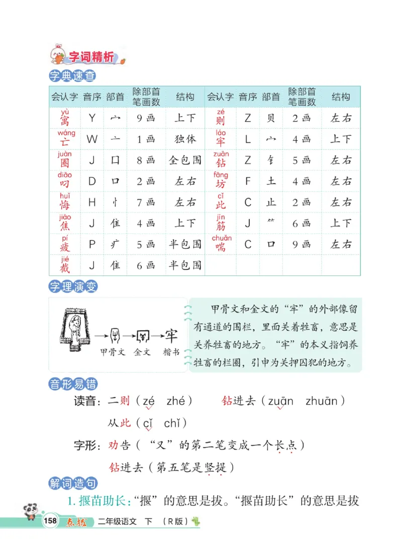 《点拨》语文2年级下册（RJ）_二年级上下册资料_小学二年级学习资料-25年更新版_2-02、小学二年级语文下册_2-2-2、练习题、作业、试题、试卷_电子册类