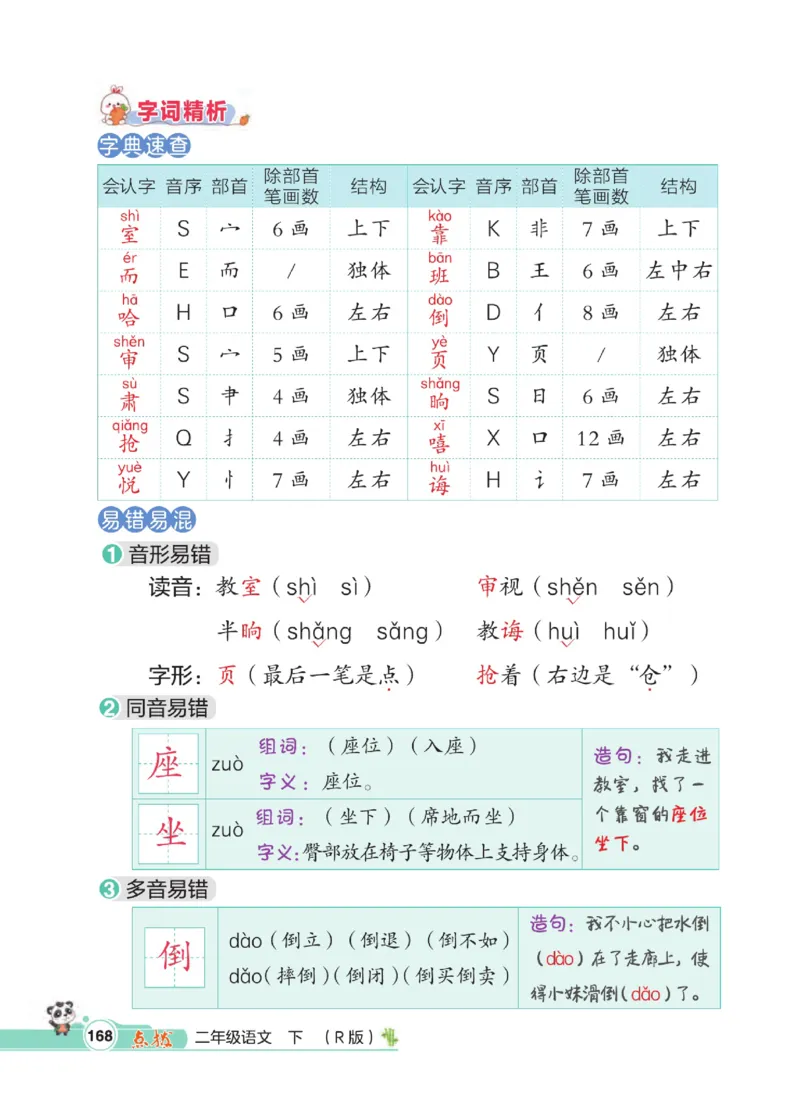 《点拨》语文2年级下册（RJ）_二年级上下册资料_小学二年级学习资料-25年更新版_2-02、小学二年级语文下册_2-2-2、练习题、作业、试题、试卷_电子册类