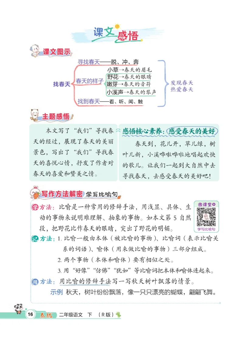 《点拨》语文2年级下册（RJ）_二年级上下册资料_小学二年级学习资料-25年更新版_2-02、小学二年级语文下册_2-2-2、练习题、作业、试题、试卷_电子册类