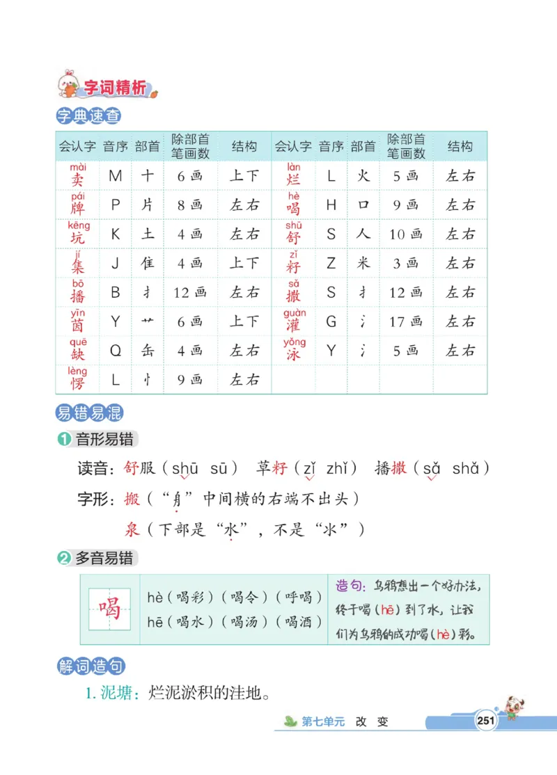 《点拨》语文2年级下册（RJ）_二年级上下册资料_小学二年级学习资料-25年更新版_2-02、小学二年级语文下册_2-2-2、练习题、作业、试题、试卷_电子册类