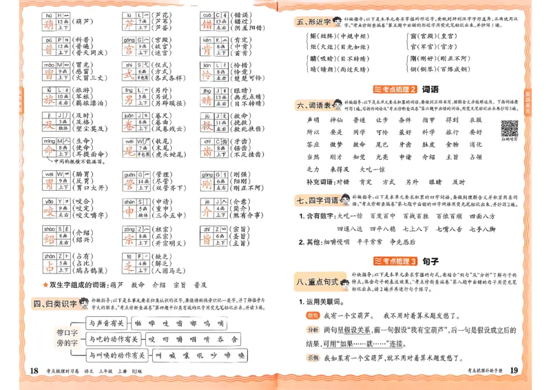 25秋三上语文考点梳理手册和答案_25秋小学语数英习题试卷_数学_人教版_人教版数学《王朝霞考点梳理时习卷》_三年语文上册《王朝霞考点梳理时习卷》25秋(1)