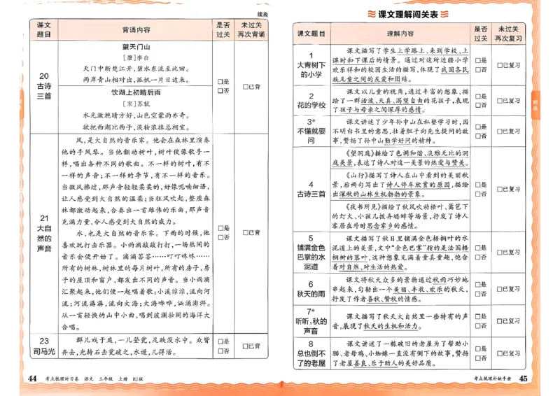 25秋三上语文考点梳理手册和答案_25秋小学语数英习题试卷_数学_人教版_人教版数学《王朝霞考点梳理时习卷》_三年语文上册《王朝霞考点梳理时习卷》25秋(1)