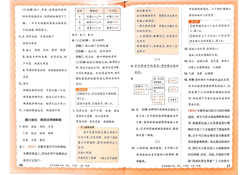25秋三上语文考点梳理手册和答案_25秋小学语数英习题试卷_数学_人教版_人教版数学《王朝霞考点梳理时习卷》_三年语文上册《王朝霞考点梳理时习卷》25秋(1)
