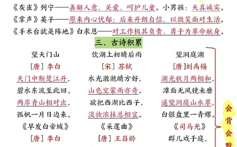 三年级上册全册知识点_三年级上下册资料_三年级上册小红书同款资料_语文