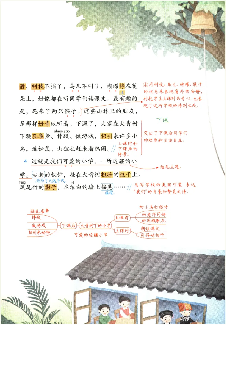 《涂重点》预习学习笔记-语文3年级上册（RJ）_三年级上下册资料_小学三年级学习资料-25年更新版_3-01、小学三年级语文上册_3-1-2、练习题、作业、试题、试卷_电子册类