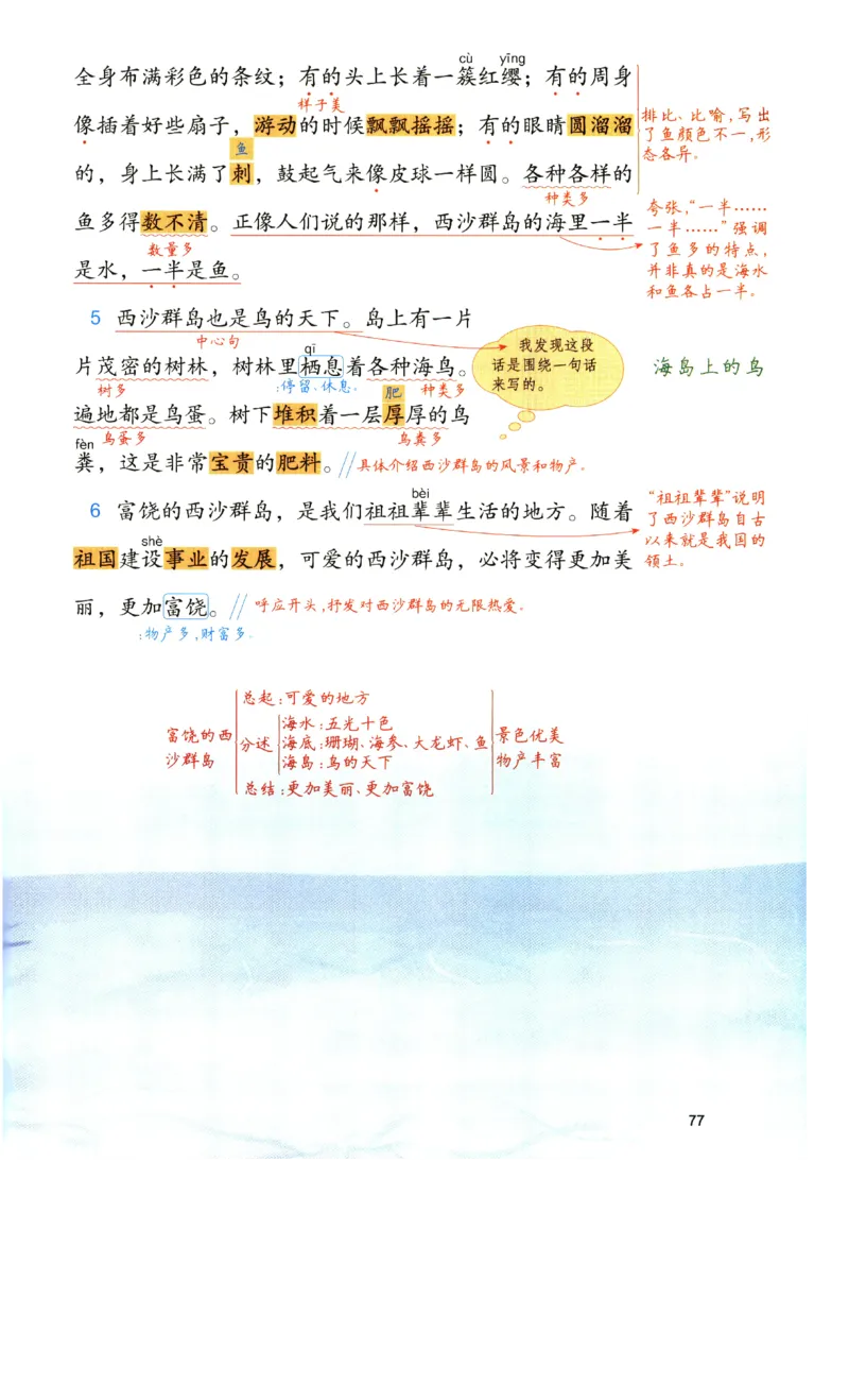 《涂重点》预习学习笔记-语文3年级上册（RJ）_三年级上下册资料_小学三年级学习资料-25年更新版_3-01、小学三年级语文上册_3-1-2、练习题、作业、试题、试卷_电子册类
