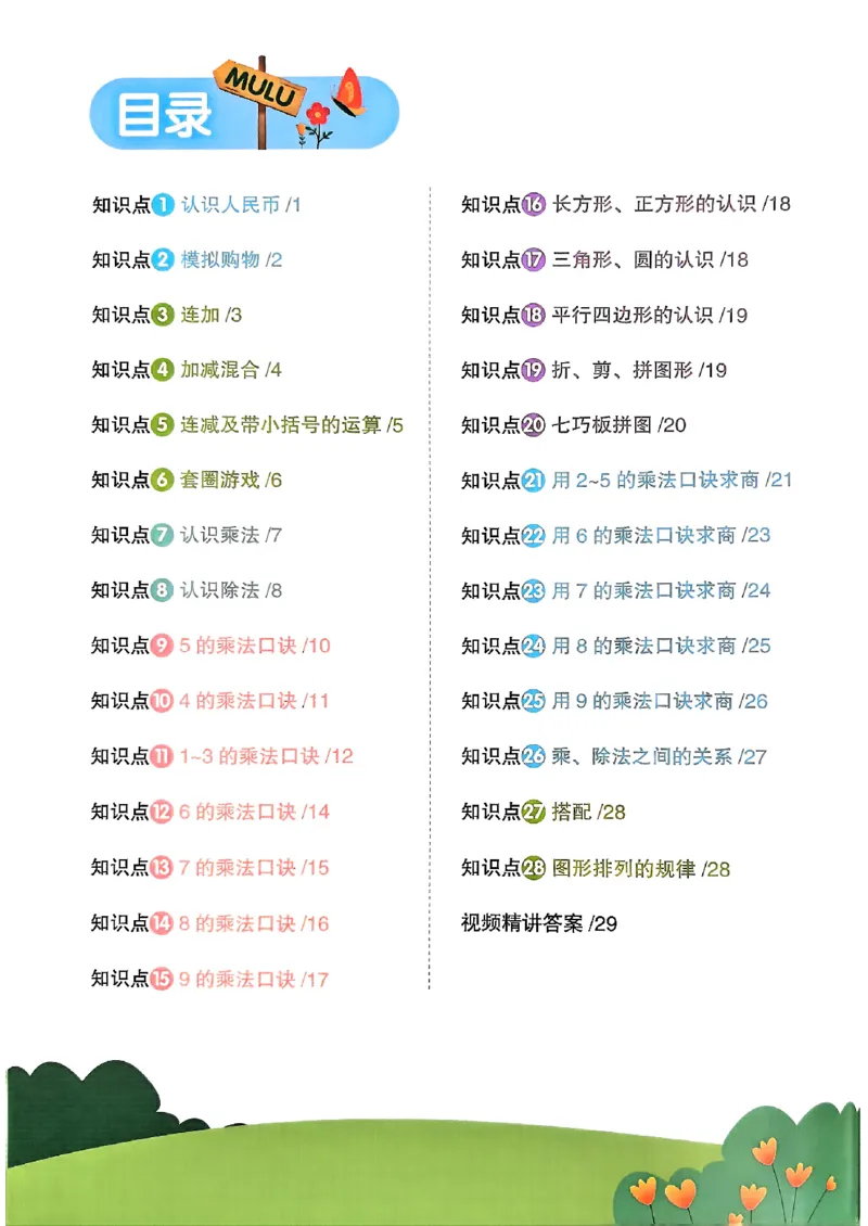25秋《阳光同学计算小达人》2年级上册冀教版情景题_25秋小学语数英习题试卷_数学_冀教版_25秋阳光同学计算小达人数学冀教版1-6_25秋《阳光同学计算小达人》冀教版2上