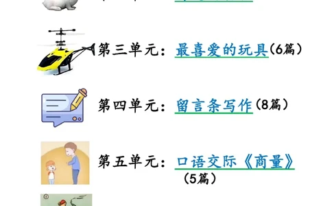 二上语文1-8单元看图写话范文梳理35篇（34页）_一到六小学晨读晚默晨诵晚读_24秋二年级上册各类资料(小纸条知识点默写单)
