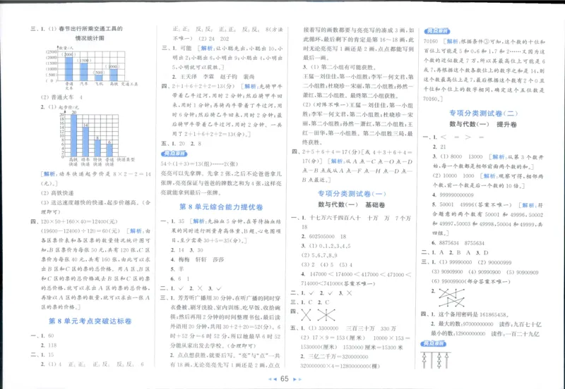 25秋亮点给力新情景素养卷四年级人教版上册数学_25秋小学语数英习题试卷_数学_人教版_数学《亮点给力新情境素养卷》人教25秋
