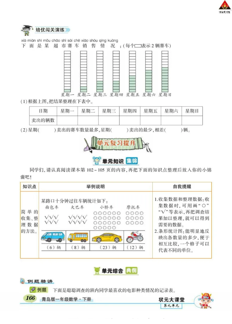 《状元大课堂》导学案-数学1年级下册（63QD）_一年级上下册资料_小学一年级学习资料-25年更新版_1-04、小学一年级数学下册_1-4-2、练习题、作业、试题、试卷_青岛版63_电子册类