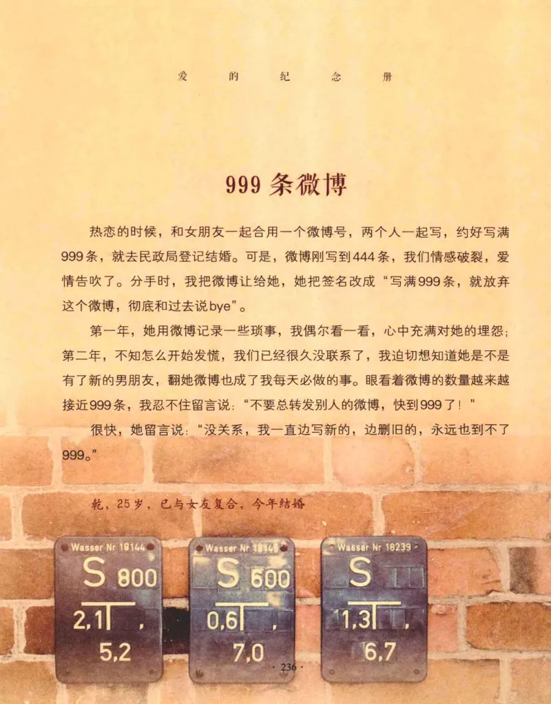 31.《爱的纪念册》[吾漫漫编著][古吴轩出版社][978-7-80733-970-0][2013.2][P265]_t涯_《天涯神贴去水印纯干货收藏版-汇总版》天涯的干货[pdf]_天涯社区优质书籍