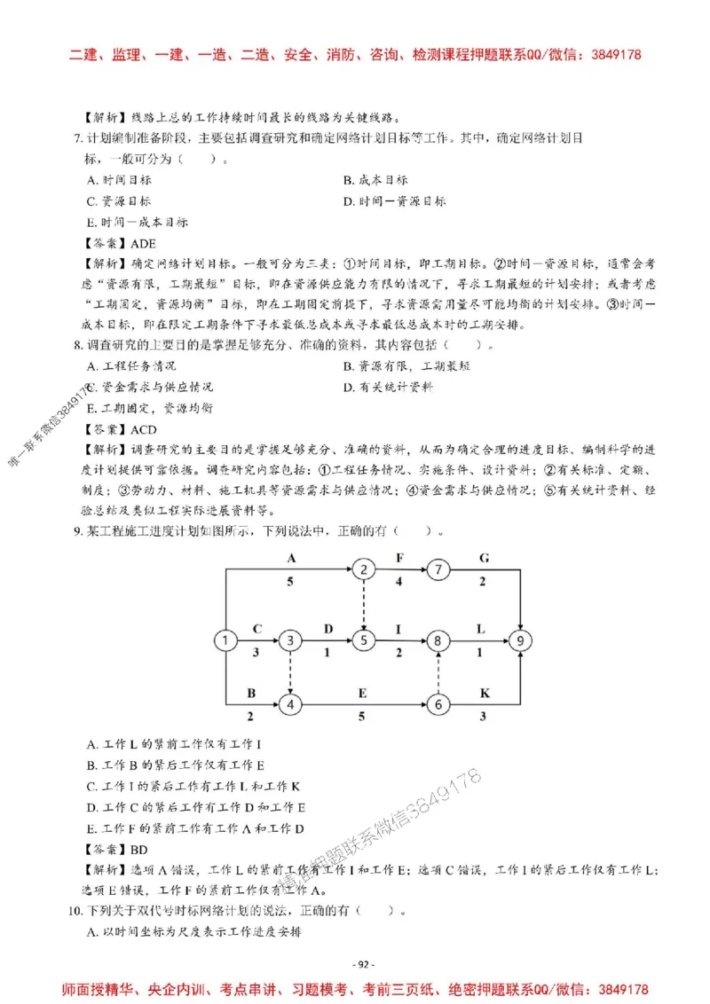2025一建管理-章节千题-解析_2026年一级建造师_2026年一建管理_2025年一建管理SVIP_01-精华文档✿电子教材✿历年真题_18-管理《章节千题斩》SMR推荐
