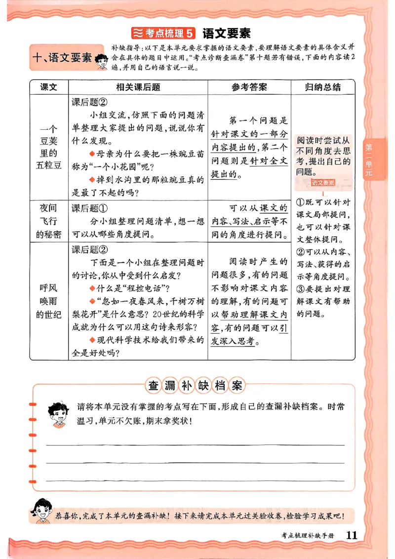 25秋四上语文人教版《王朝霞考点梳理时习卷》补缺手册_25秋小学语数英习题试卷_数学_人教版_人教版数学《王朝霞考点梳理时习卷》_四年语文上册《王朝霞考点梳理时习卷》25秋