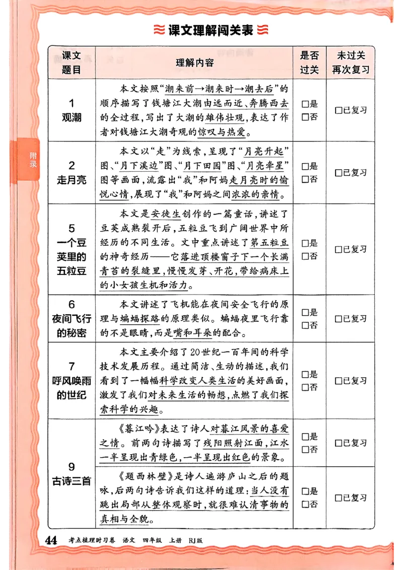 25秋四上语文人教版《王朝霞考点梳理时习卷》补缺手册_25秋小学语数英习题试卷_数学_人教版_人教版数学《王朝霞考点梳理时习卷》_四年语文上册《王朝霞考点梳理时习卷》25秋