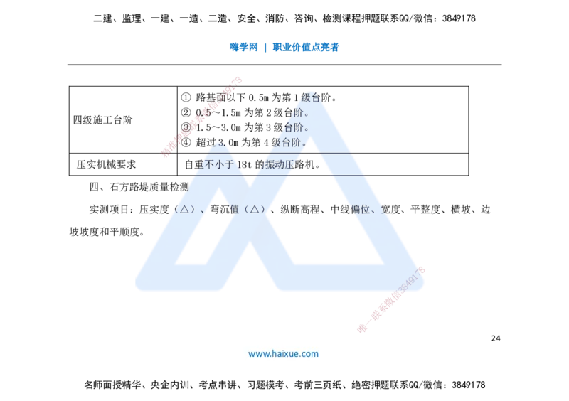 25一建-名师预测手稿-公路_2026年一级建造师_2026年一建公路_2025年一建公路SVIP_04-冲刺串讲✿考点强化✿小灶集训_56-公路《考前名师预测》李昌春HX_讲义