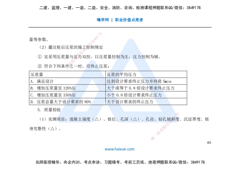 25一建-名师预测手稿-公路_2026年一级建造师_2026年一建公路_2025年一建公路SVIP_04-冲刺串讲✿考点强化✿小灶集训_56-公路《考前名师预测》李昌春HX_讲义