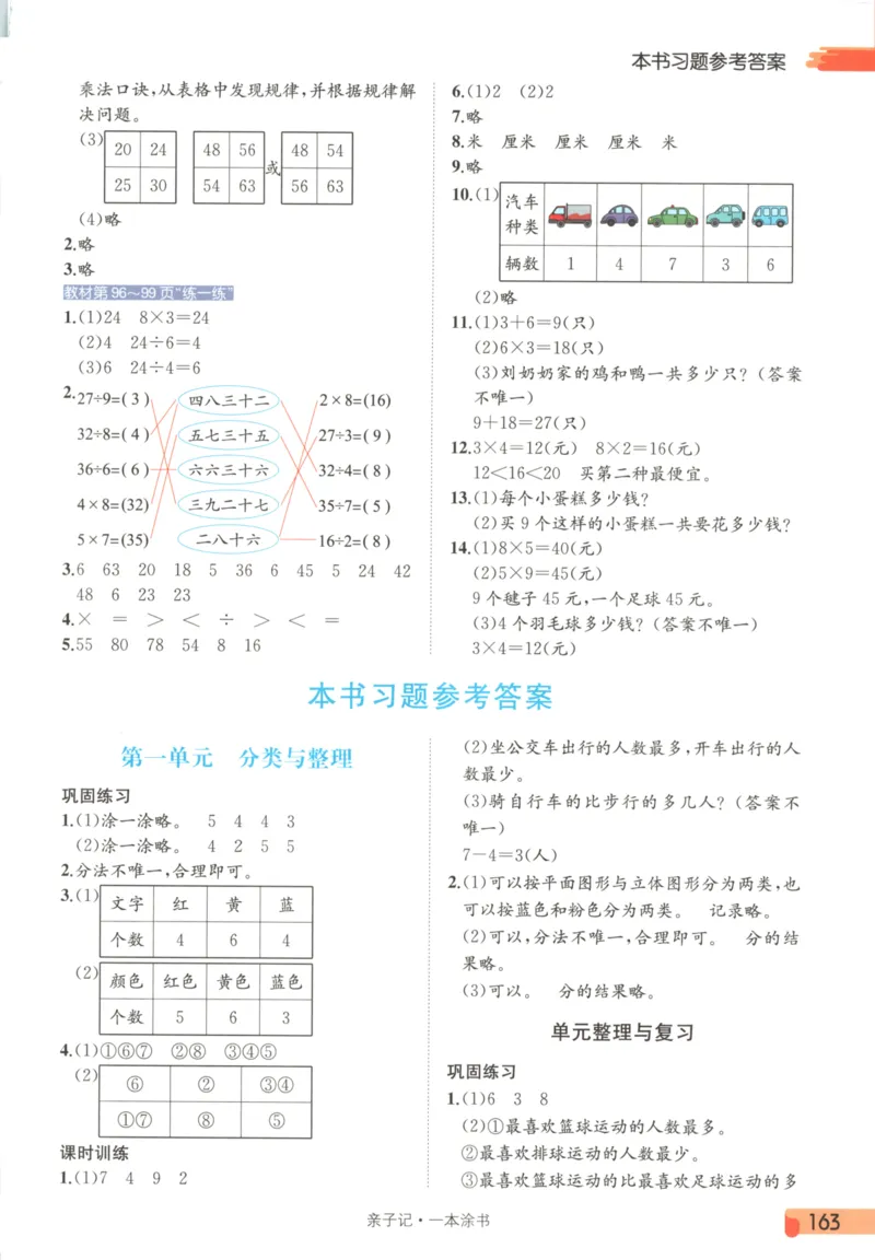25秋《一本涂书》2年级上册数学人教版_25秋小学语数英习题试卷_数学_人教版_人教小学数学（一本涂书）1-6年级上册