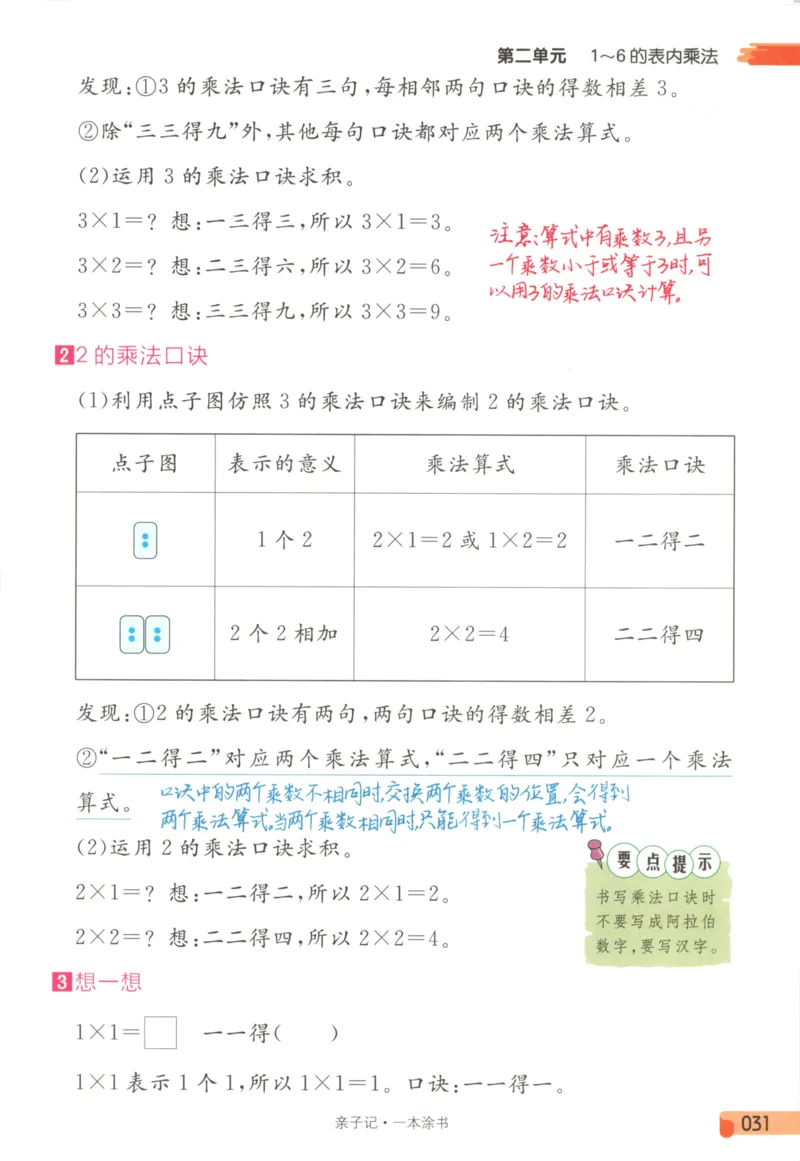 25秋《一本涂书》2年级上册数学人教版_25秋小学语数英习题试卷_数学_人教版_人教小学数学（一本涂书）1-6年级上册