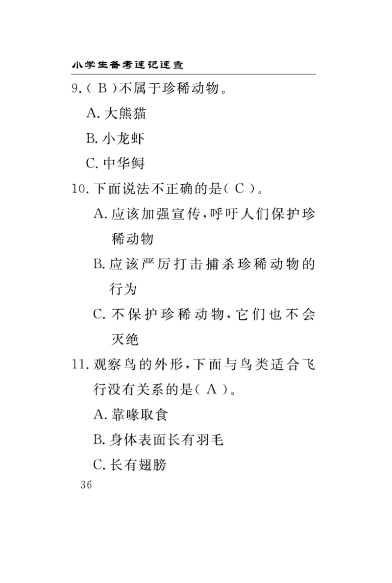 《速记速查》科学3年级上册（大象版）_三年级上下册资料_小学三年级学习资料-25年更新版_3-09、小学三年级科学上册_大象版