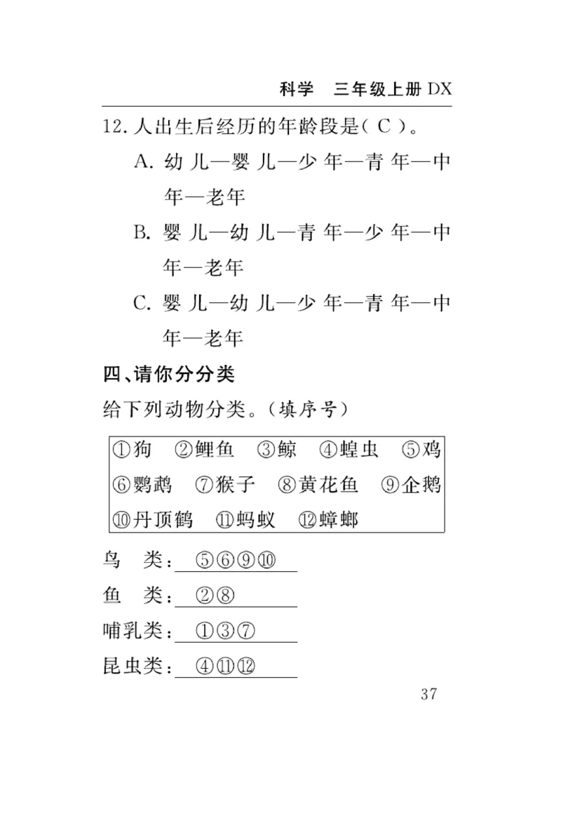 《速记速查》科学3年级上册（大象版）_三年级上下册资料_小学三年级学习资料-25年更新版_3-09、小学三年级科学上册_大象版