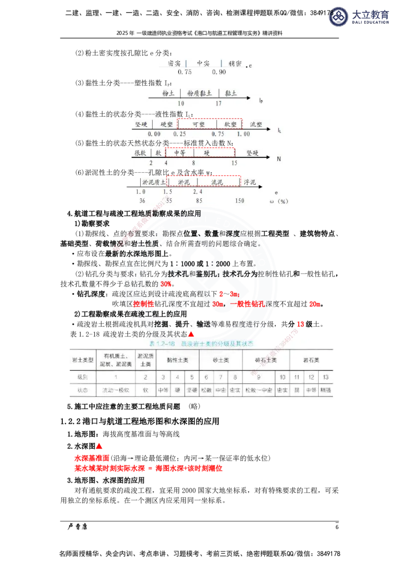 2025港航实务精讲资料_2026年一级建造师_2026年一建港航_2025年一建港航SVIP_02-基础精讲✿高端面授✿深度强化_12-港航《深度精讲班》卢曹康DL