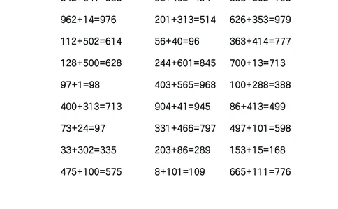 三年级数学计算攻克练习-寒假专练_三年级上下册资料_三年级下册小红书同款资料_三下数学