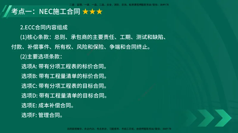 25年一建《项目管理》大V精讲第9章讲义在线版_2026年一级建造师_2026年一建管理_2025年一建管理SVIP_02-基础精讲✿高端面授✿深度强化_30-管理《强化精讲班》许名标YL