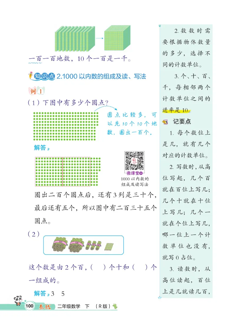 《点拨》数学2年级下册（RJ）_二年级上下册资料_小学二年级学习资料-25年更新版_2-04、小学二年级数学下册_2-4-2、练习题、作业、试题、试卷_人教版_电子册类