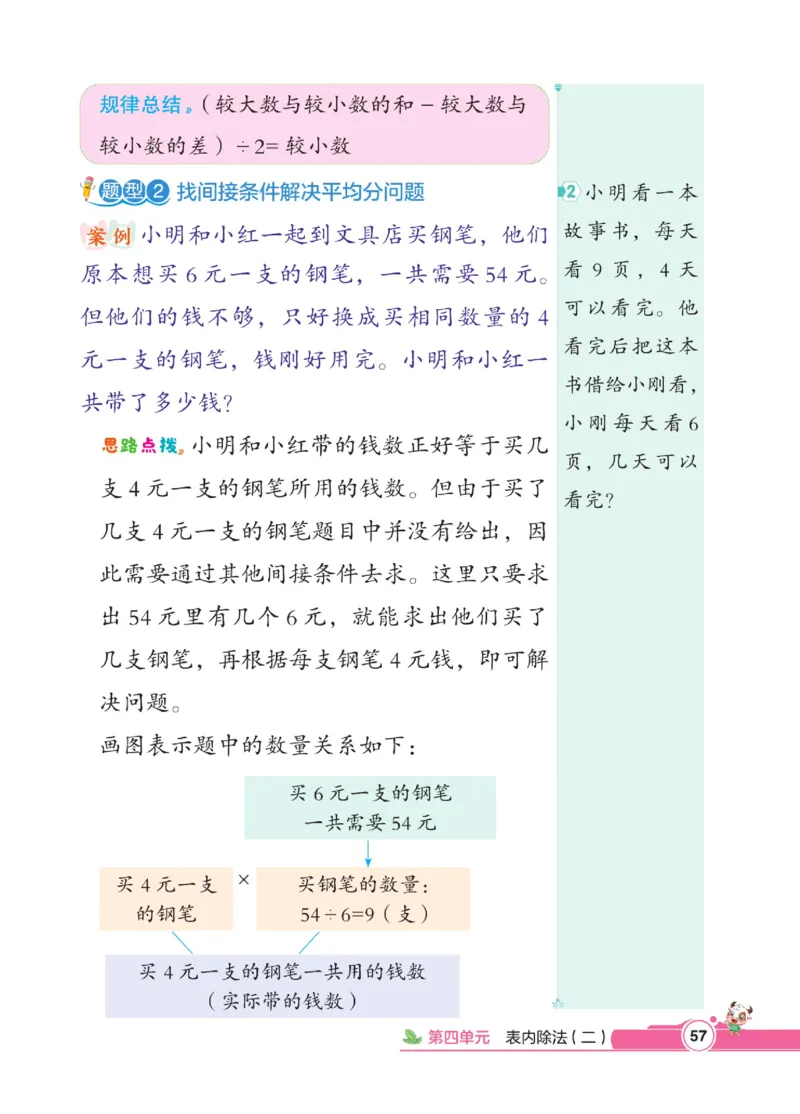 《点拨》数学2年级下册（RJ）_二年级上下册资料_小学二年级学习资料-25年更新版_2-04、小学二年级数学下册_2-4-2、练习题、作业、试题、试卷_人教版_电子册类