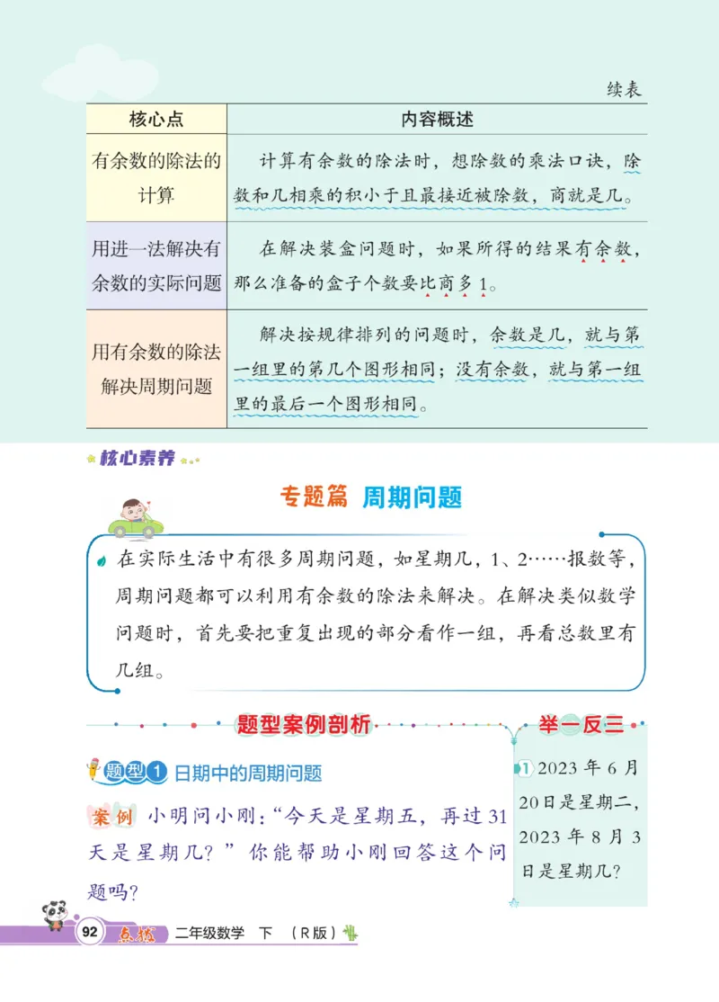 《点拨》数学2年级下册（RJ）_二年级上下册资料_小学二年级学习资料-25年更新版_2-04、小学二年级数学下册_2-4-2、练习题、作业、试题、试卷_人教版_电子册类