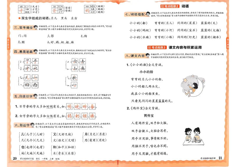 25秋一上语文实习手册和答案_25秋小学语数英习题试卷_数学_人教版_人教版数学《王朝霞考点梳理时习卷》_一年语文上册《王朝霞考点梳理时习卷》25秋(1)