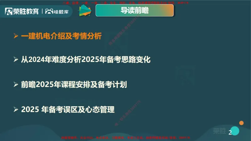 2025一建机电精讲导学课（PPT版）_2026年一级建造师_2026年一建机电_2025年一建机电SVIP_02-基础精讲✿高端面授✿深度强化_12-机电《教材精讲班》王峰RS推荐_讲义