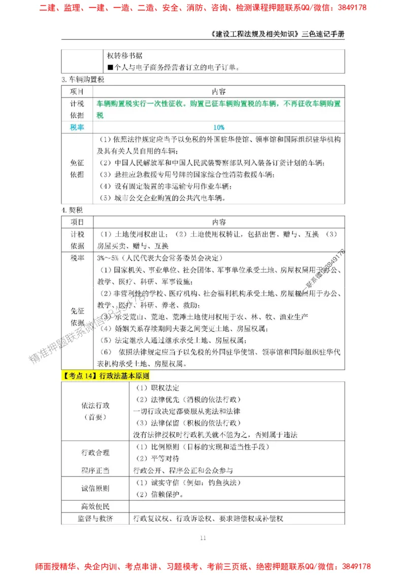 2025年一级建造师《建设工程法规及相关知识》三色速记手册_2026年一建法规_2025年一建法规SVIP_01-精华文档✿电子教材✿历年真题_26-法规《三色速记手册》SMR推荐