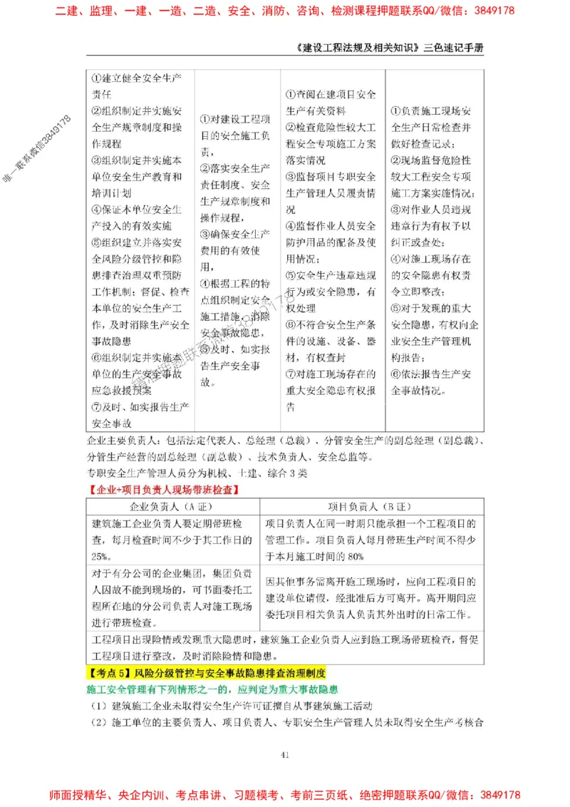 2025年一级建造师《建设工程法规及相关知识》三色速记手册_2026年一建法规_2025年一建法规SVIP_01-精华文档✿电子教材✿历年真题_26-法规《三色速记手册》SMR推荐