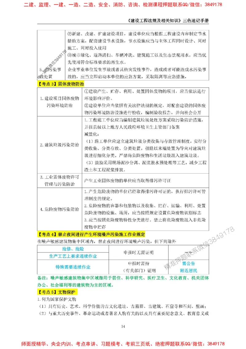 2025年一级建造师《建设工程法规及相关知识》三色速记手册_2026年一建法规_2025年一建法规SVIP_01-精华文档✿电子教材✿历年真题_26-法规《三色速记手册》SMR推荐