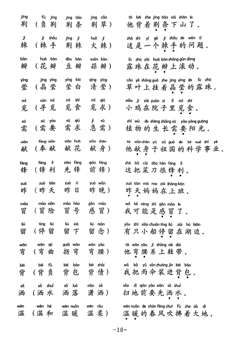 二年级下册生字笔顺组词造句阅读本_二年级上下册资料_小学二年级学习资料-25年更新版_2-02、小学二年级语文下册_2-2-2、练习题、作业、试题、试卷_专项练习