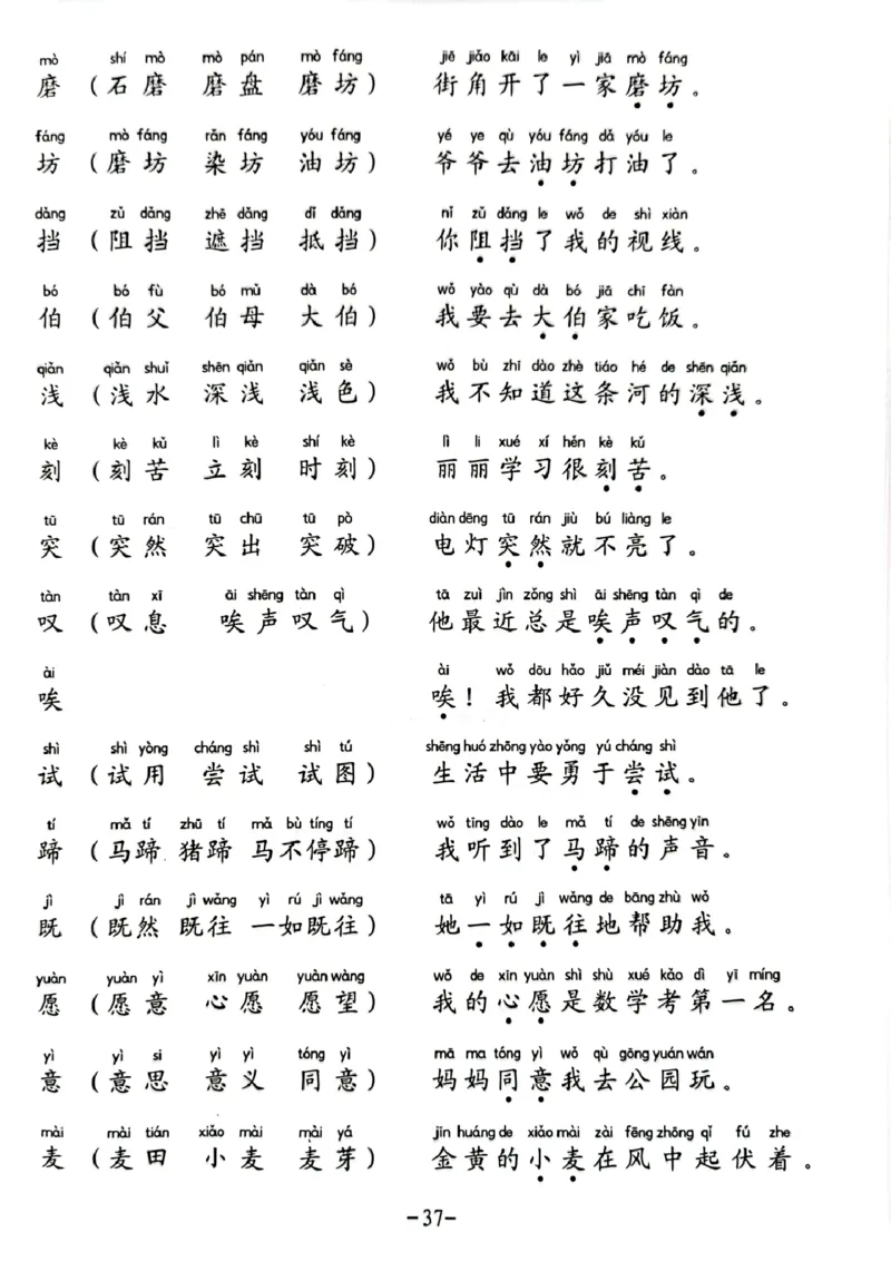 二年级下册生字笔顺组词造句阅读本_二年级上下册资料_小学二年级学习资料-25年更新版_2-02、小学二年级语文下册_2-2-2、练习题、作业、试题、试卷_专项练习