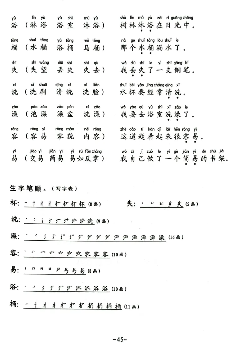 二年级下册生字笔顺组词造句阅读本_二年级上下册资料_小学二年级学习资料-25年更新版_2-02、小学二年级语文下册_2-2-2、练习题、作业、试题、试卷_专项练习