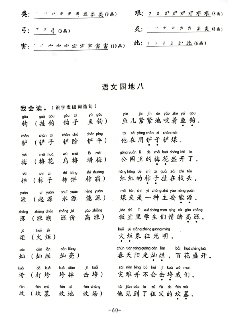 二年级下册生字笔顺组词造句阅读本_二年级上下册资料_小学二年级学习资料-25年更新版_2-02、小学二年级语文下册_2-2-2、练习题、作业、试题、试卷_专项练习