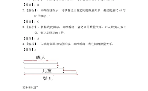 三年级上册数学一课一练-5.2画线段图解决问题-苏教版_三年级上下册资料_三年级上语数英上下册学习资料_3-8-3、小学三年级数学上册_苏教版_2、同步练习