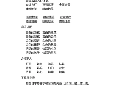 一（上）语文第七单元知识重点_一年级上下册资料_小学一年级学习资料-25年更新版_1-01、小学一年级语文上册_01、知识汇总_一（上）语文单元知识重点