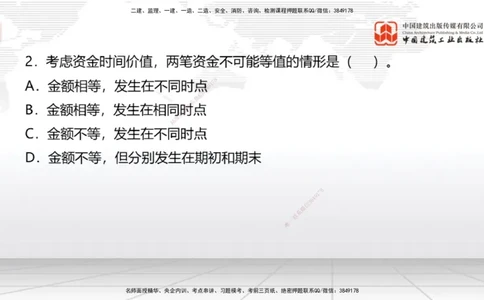 2025一建《经济》考前小灶直播课卷一（1）_2026年一级建造师_2026年一建经济_2025年一建经济SVIP_04-冲刺串讲✿考点强化✿小灶集训_45-经济《考前小灶直播》张莹波JGS_讲义