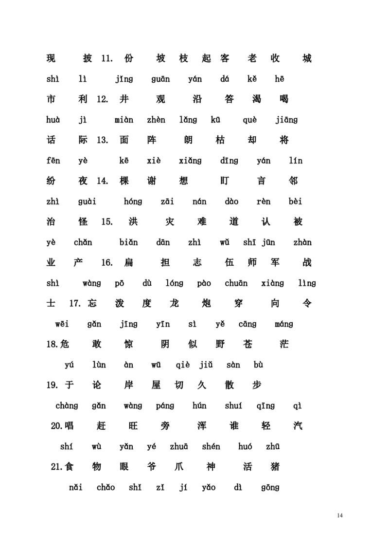二年纪上册上学期-部编版语文看拼音写汉字_二年级上下册资料_小学二年级学习资料-25年更新版_2-01、小学二年级语文上册_2-1-2、练习题、作业、试题、试卷_专项练习