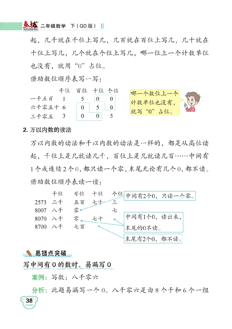 《点拨》数学2年级下册（63QD）_二年级上下册资料_小学二年级学习资料-25年更新版_2-04、小学二年级数学下册_2-4-2、练习题、作业、试题、试卷_青岛版63_电子册类