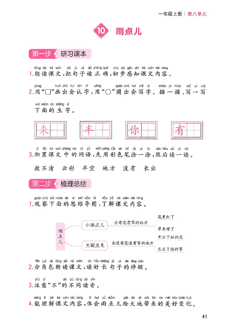 一本课本预习笔记一年级_25秋《一本预习笔记》语数外，人教，北师1-6上_25秋《一本预习笔记》语文1-6_一年级预习笔记语文