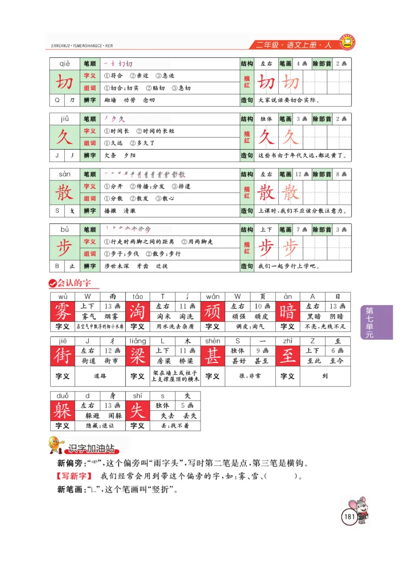 二（上）语文全解精析_二年级上下册资料_小学二年级学习资料-25年更新版_2-01、小学二年级语文上册_2-1-4、电子教材、课本、教材解读_教材解读