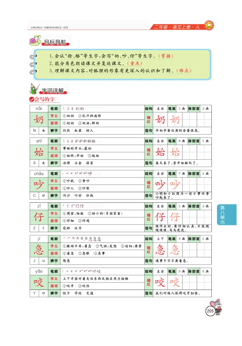 二（上）语文全解精析_二年级上下册资料_小学二年级学习资料-25年更新版_2-01、小学二年级语文上册_2-1-4、电子教材、课本、教材解读_教材解读